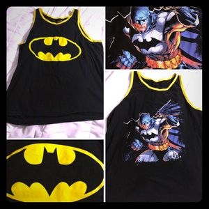 Reversible men’s tank size XL Batman